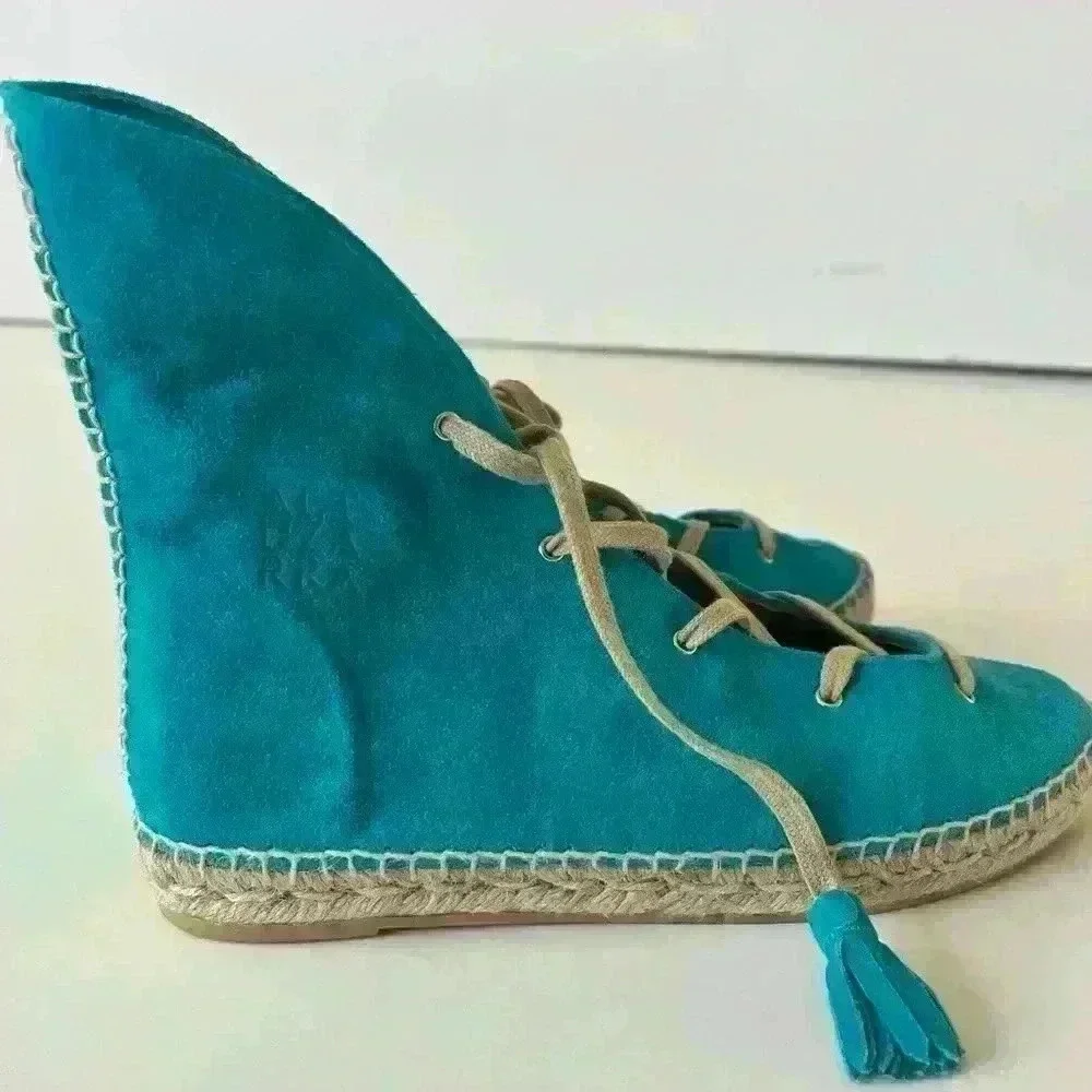 NIB!! Altuzarra Gus Suede Espadrille Bootie